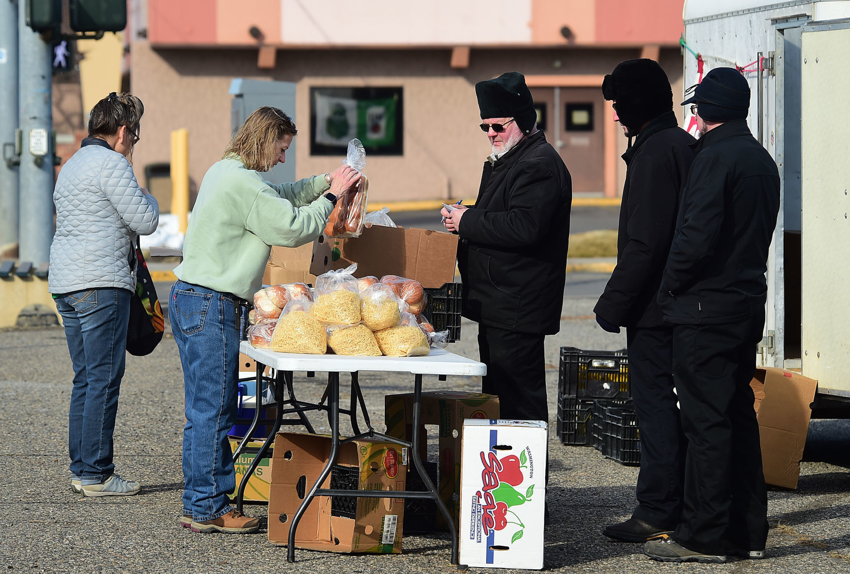 Hutterite shopping